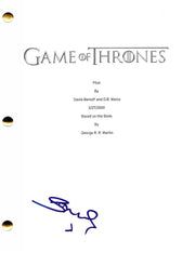 Sophie Turner Authentic Autographed Game of Thrones Script