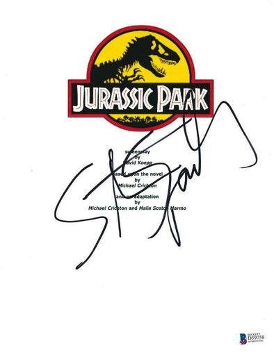 Steven Spielberg Authentic Autographed Jurassic Park Script