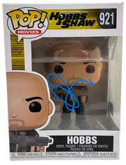 The Rock Dwayne Johnson Authentic Autographed Hobbs Fast & Furious Hobbs & Shaw 921 Funko Pop Figure