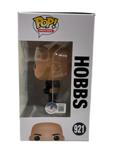 The Rock Dwayne Johnson Authentic Autographed Hobbs Fast & Furious Hobbs & Shaw 921 Funko Pop Figure