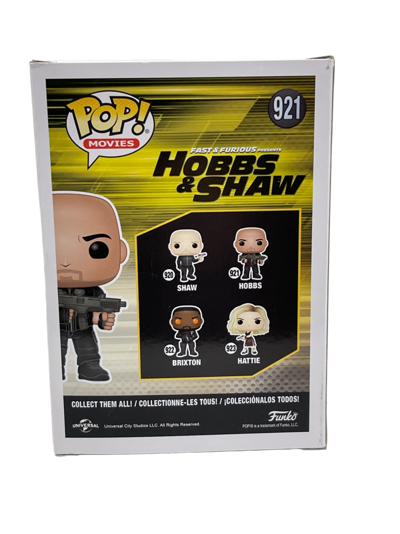 Funko POP Fast and Furious Presents Hobbs and Shaw Vinyl Figure Set of 4  Figures