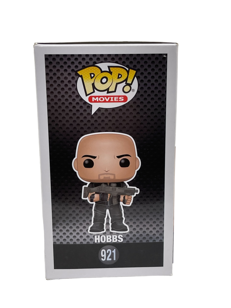 The Rock Dwayne Johnson Authentic Autographed Hobbs Fast & Furious Hobbs & Shaw 921 Funko Pop Figure