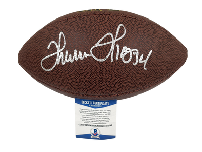 Thurman Thomas Authentic Autographed NFL Football