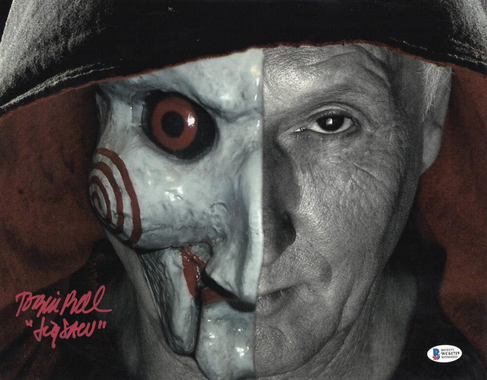 Tobin Bell Authentic Autographed 11x14 Photo