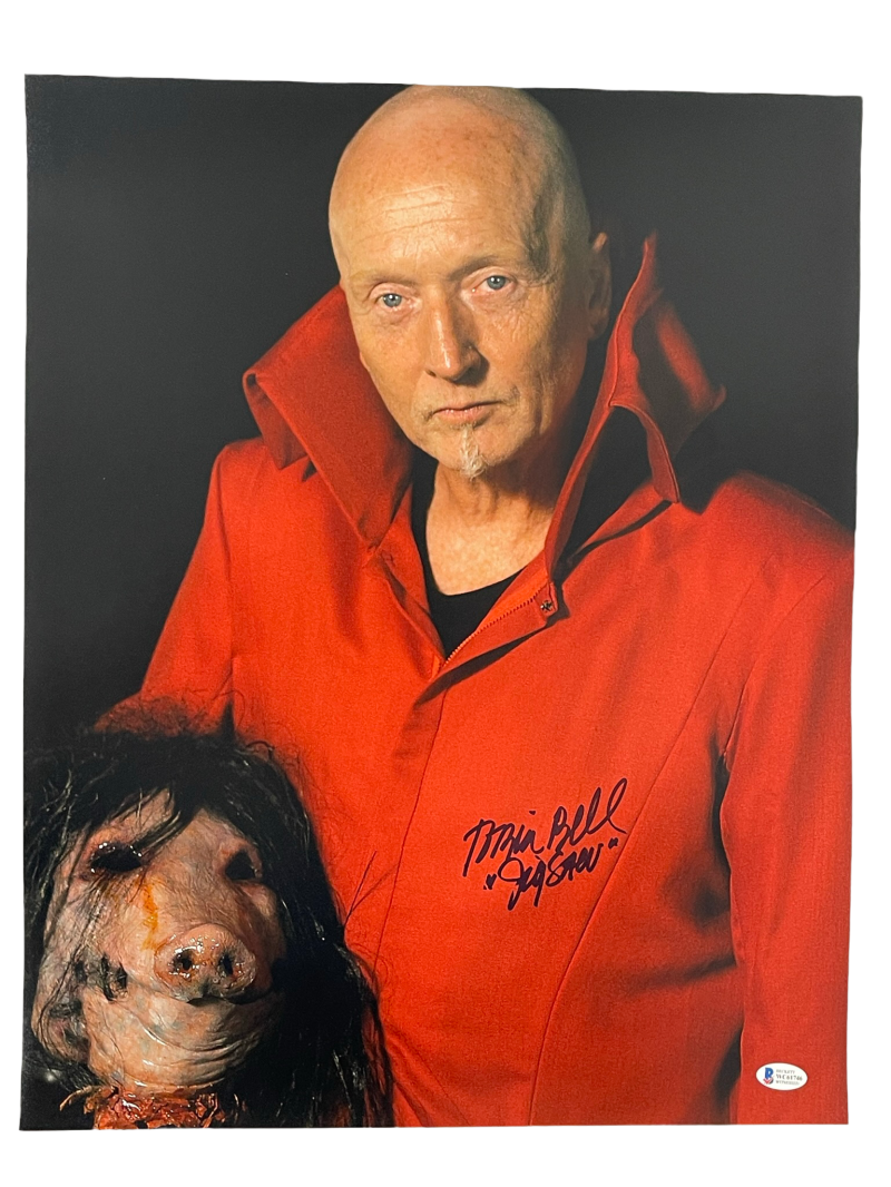 Tobin Bell Authentic Autographed 16x20 Photo