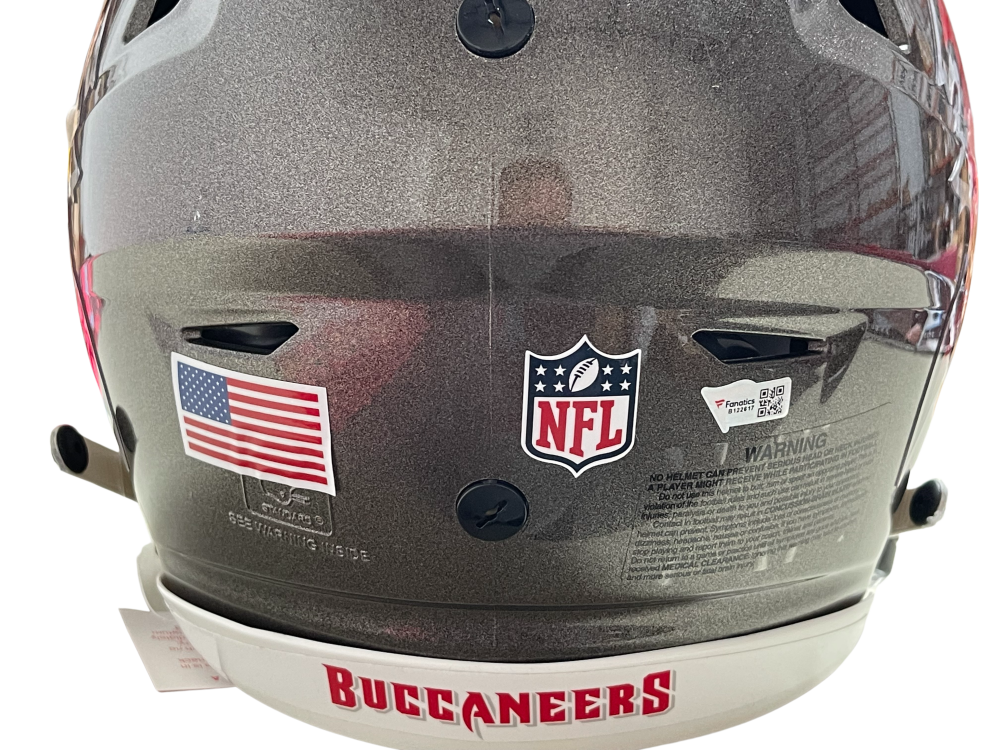 Tom Brady Authentic Autographed Tampa Bay Buccaneers Full Size Helmet –  Prime Time Signatures