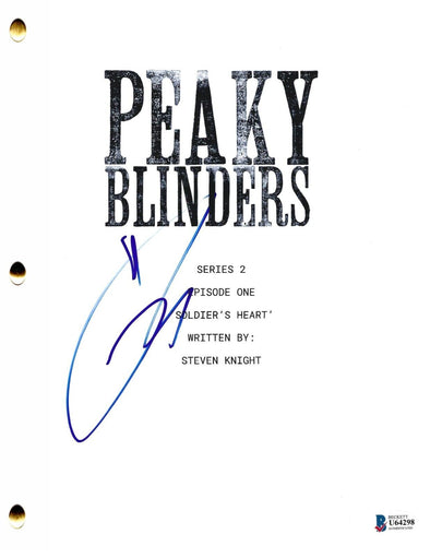 Tom Hardy Authentic Autographed Peaky Blinders Script