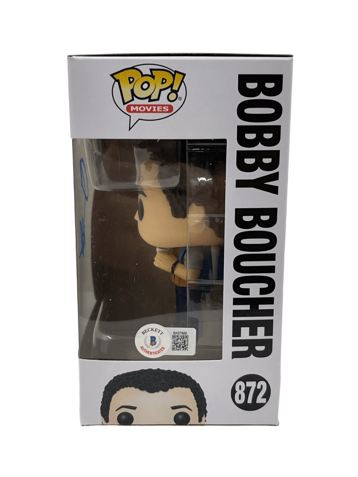 Adam Sandler Signed Funko from The Waterboy Beckett COA - Detail View