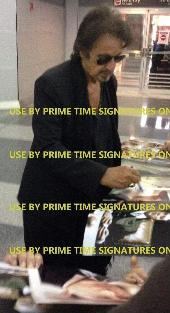 Al Pacino Authentic Autographed 8x10 Photo - Prime Time Signatures - TV & Film