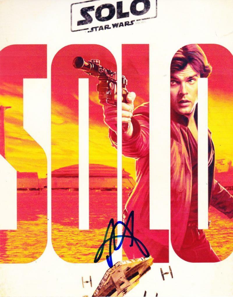 Alden Ehrenreich Authentic Autographed 8x10 Photo - Prime Time Signatures - TV & Film