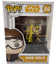 Alden Ehrenreich Authentic Autographed Han Solo Star Wars 248 Funko Pop Figure