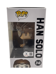 Alden Ehrenreich Signed Funko from Star Wars Beckett COA - Detail View