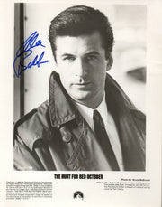 Alec Baldwin Signed 8x10 Photo from The Hunt for Red October Beckett COA