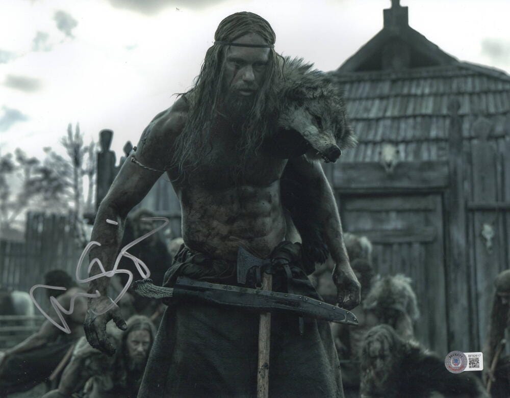 Alexander Skarsgård Signed 11x14 Photo from The Northman Beckett COA - Item #3