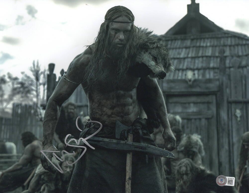 Alexander Skarsgård Signed 11x14 Photo from The Northman Beckett COA - Item #2