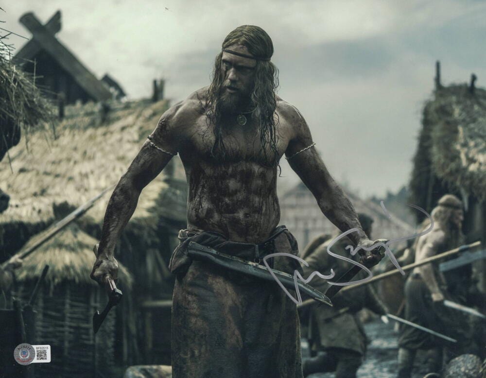 Alexander Skarsgård Signed 11x14 Photo from The Northman Beckett COA - Item #1