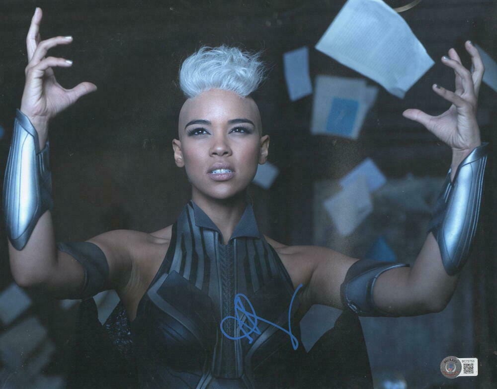 Alexandra Shipp Signed 11x14 Photo from X-Men Beckett COA - Item #4