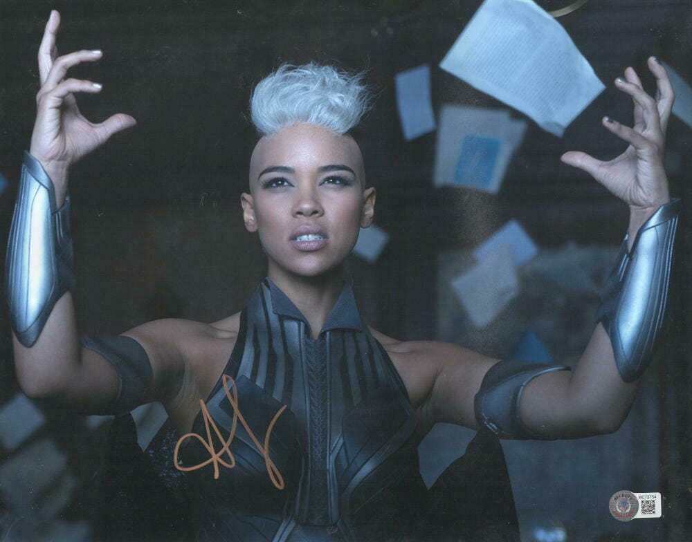 Alexandra Shipp Signed 11x14 Photo from X-Men Beckett COA - Item #3