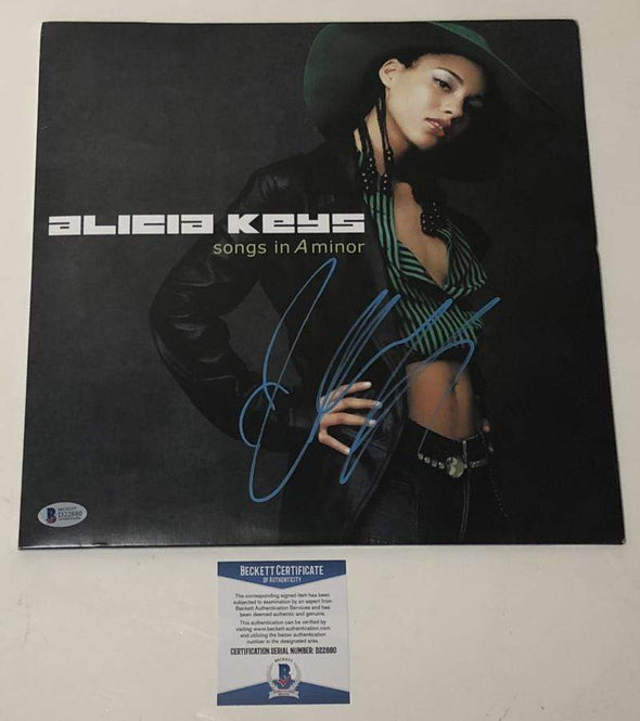 Alicia Keys Authentic Autographed Vinyl Record - Prime Time Signatures - Music