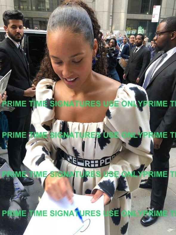 Alicia Keys Authentic Autographed Vinyl Record - Prime Time Signatures - Music