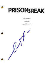 Amaury Nolasco Signed Script from Prison Break Certified Authentic
