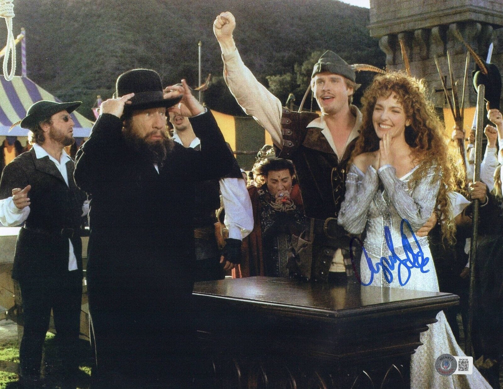 Amy Yasbeck Signed 11x14 Photo from Robin Hood Beckett COA