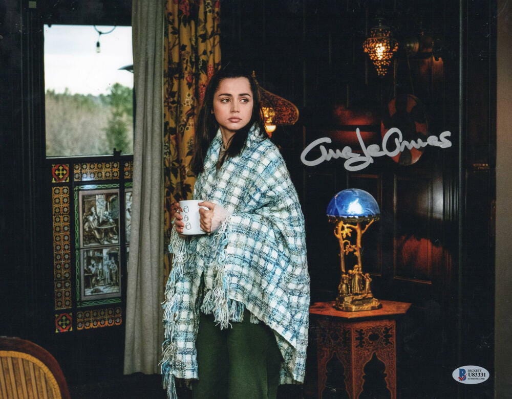 Ana de Armas Signed 11x14 Photo from Knives Out Beckett COA - Item #1
