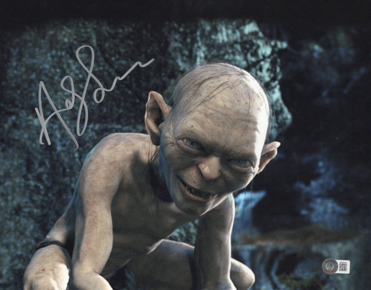 Andy Serkis Signed 11x14 Photo from The Lord of the Rings Beckett COA - Item #1