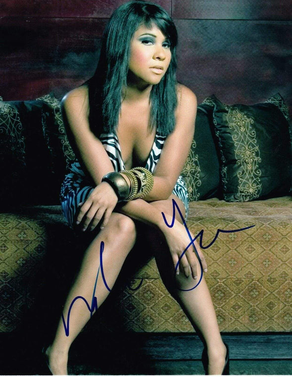 Angela Yee Authentic Autographed 8x10 Photo - Prime Time Signatures - Music