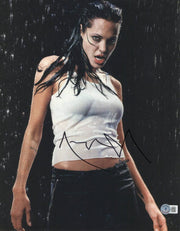 Angelina Jolie Signed 11x14 Photo Beckett COA - Item #11