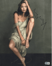 Angelina Jolie Signed 11x14 Photo Beckett COA - Item #7