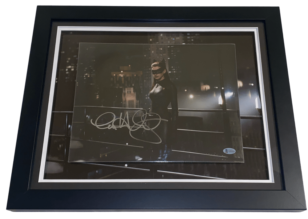 Anne Hathaway Signed 11x14 Photo from The Dark Knight Rises Beckett COA - Item #2