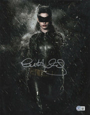 Anne Hathaway Signed 11x14 Photo from The Dark Knight Beckett COA - Item #2
