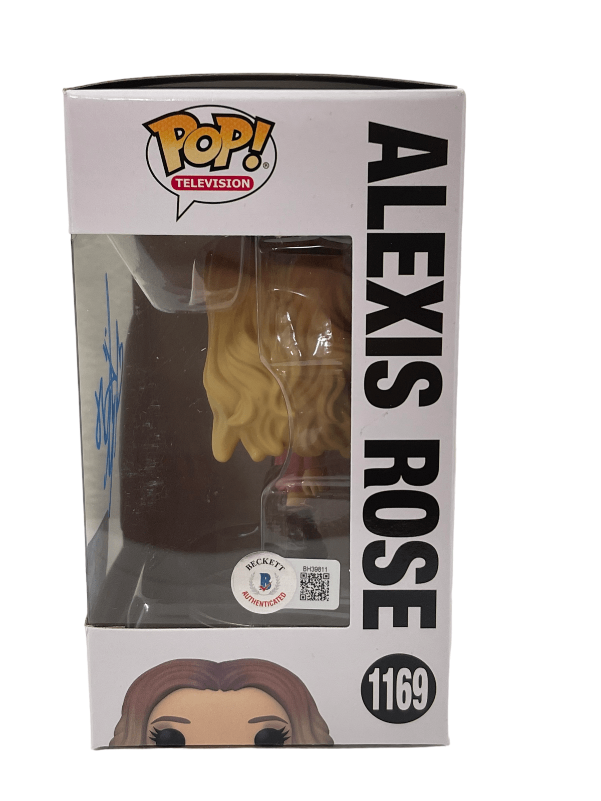 Annie Murphy Signed Funko from Schitt's Creek Beckett COA - Detail View