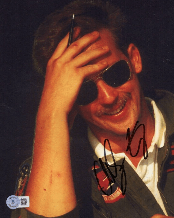 Anthony Edwards Signed 8x10 Photo from Top Gun Beckett COA - Item #11