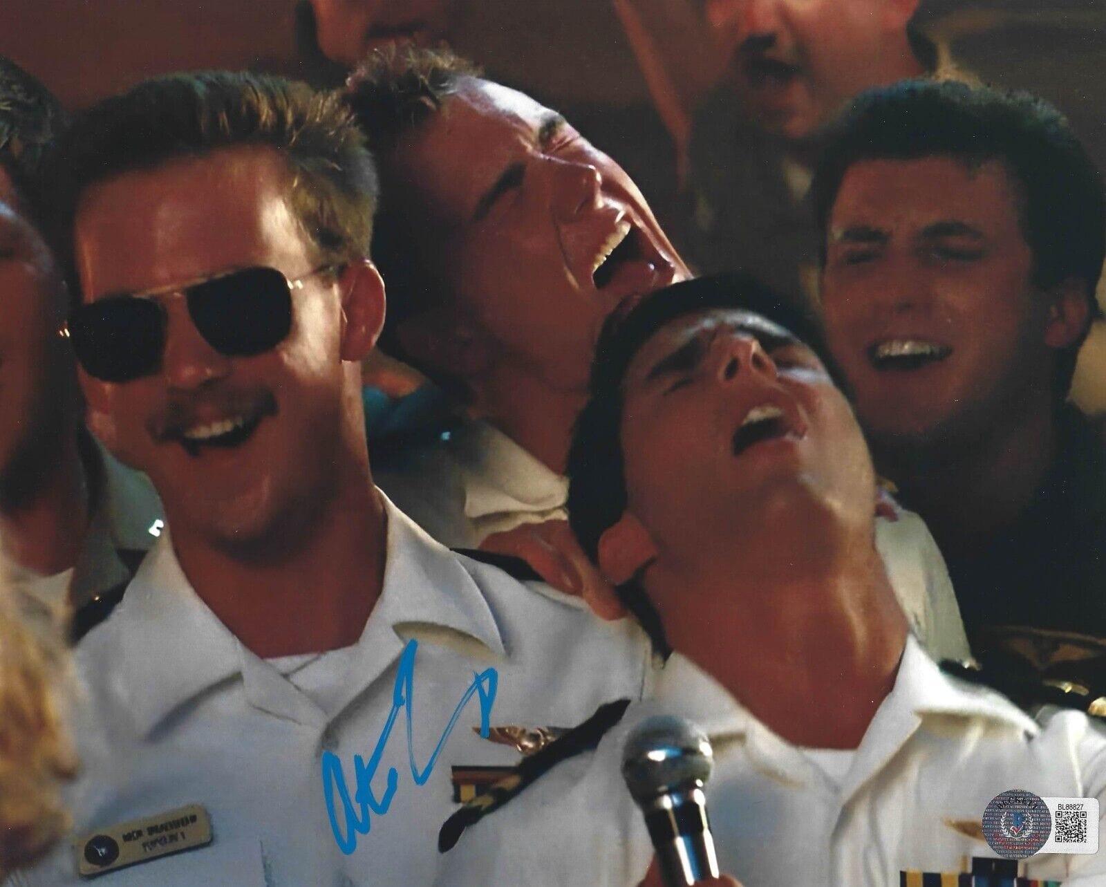 Anthony Edwards Signed 8x10 Photo from Top Gun Beckett COA - Item #8