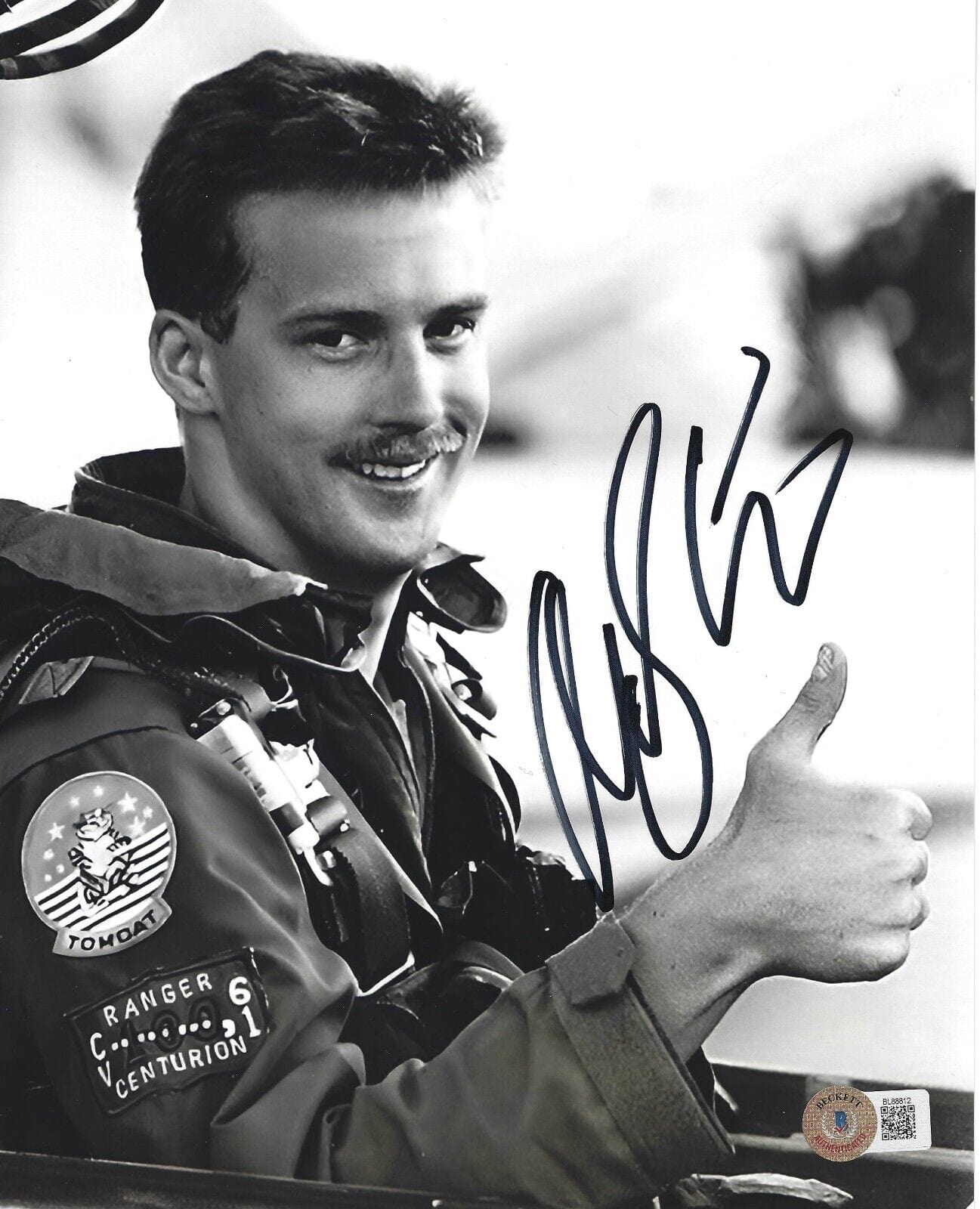Anthony Edwards Signed 8x10 Photo from Top Gun Beckett COA - Item #6