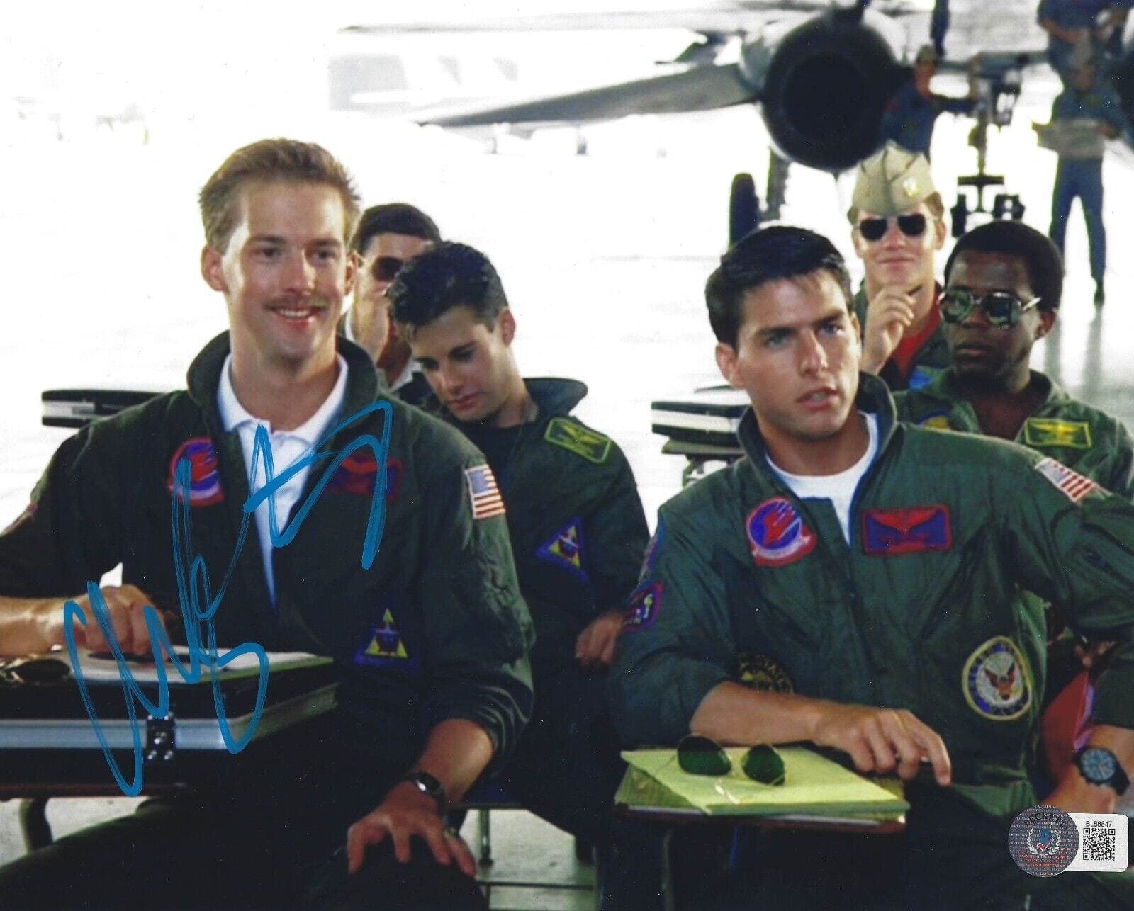 Anthony Edwards Signed 8x10 Photo from Top Gun Beckett COA - Item #2