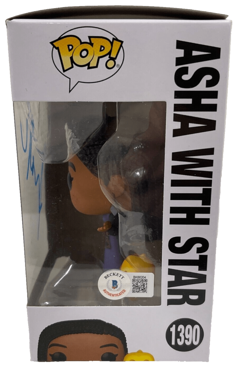 Ariana Debose Signed Funko from Wish Beckett COA - Detail View