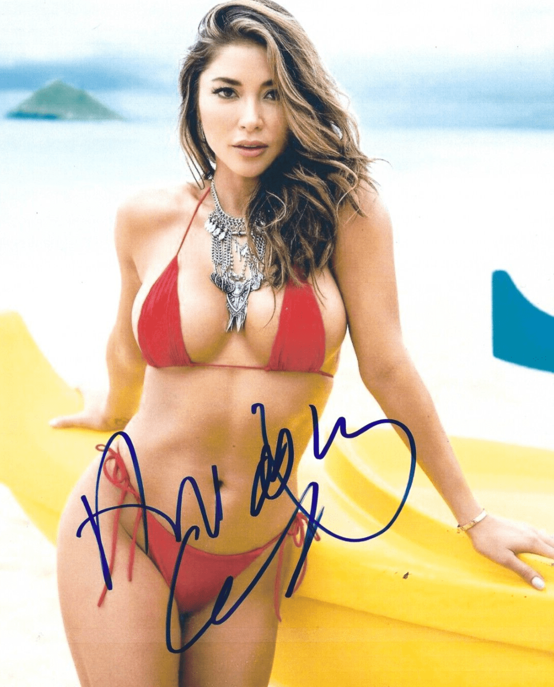 Arianny Celeste Signed 8x10 Photo Certified Authentic