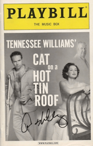 Ashley Judd Authentic Autographed Cat on a Hot Tin Roof Playbill