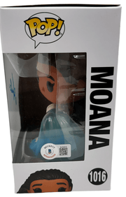 Auli'I Cravalho Signed Funko from Moana Beckett COA - Detail View
