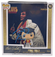 Austin Butler Authentic Autographed Pure Gold Elvis Presley 10 Funko Pop Album