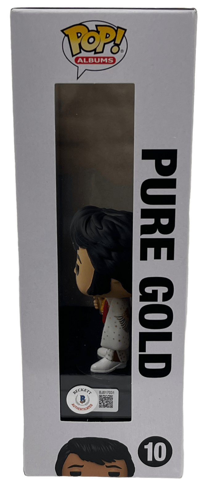 Austin Butler Signed Pure Gold Elvis Presley Funko