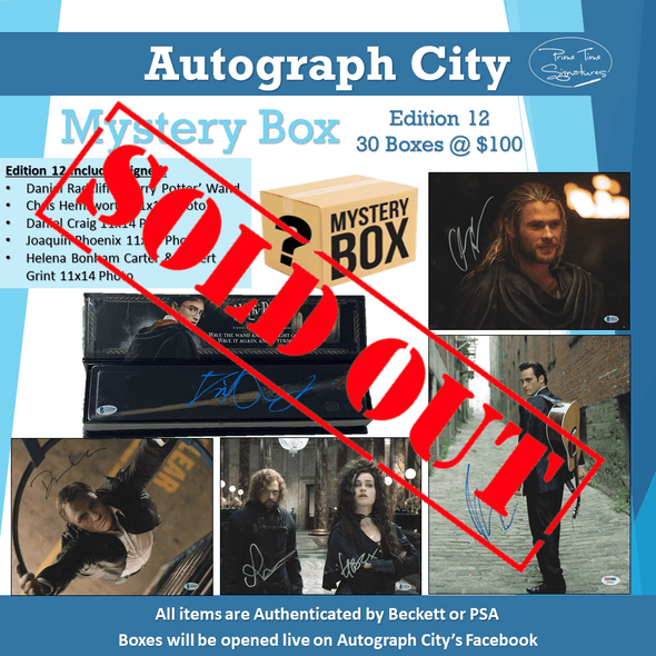 Autograph City Mystery Box: Edition 12: Sold Out - Prime Time Signatures -