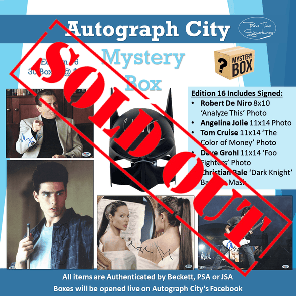 Autograph City Mystery Box: Edition 16: Sold Out - Prime Time Signatures -