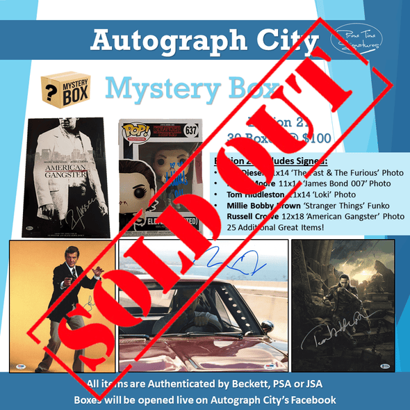 Autograph City Mystery Box: Edition 21: Sold Out - Prime Time Signatures -