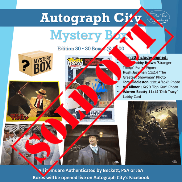 Autograph City Mystery Box: Edition 30: Sold Out - Prime Time Signatures -