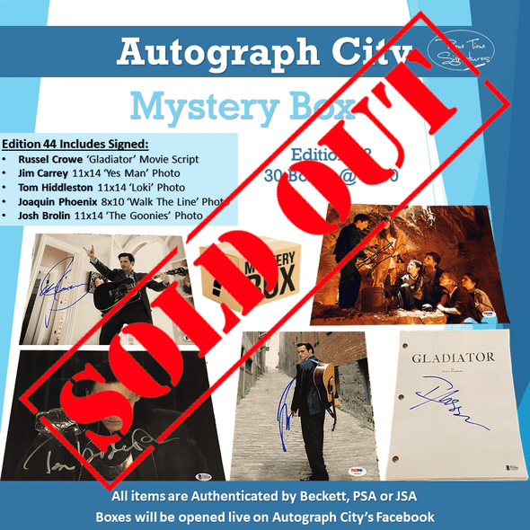Autograph City Mystery Box: Edition 44: Sold Out - Prime Time Signatures -