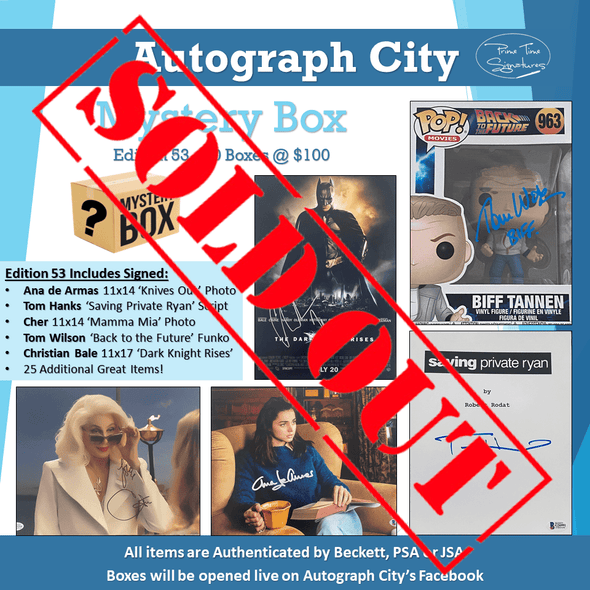 Autograph City Mystery Box: Edition 53: Sold Out - Prime Time Signatures -